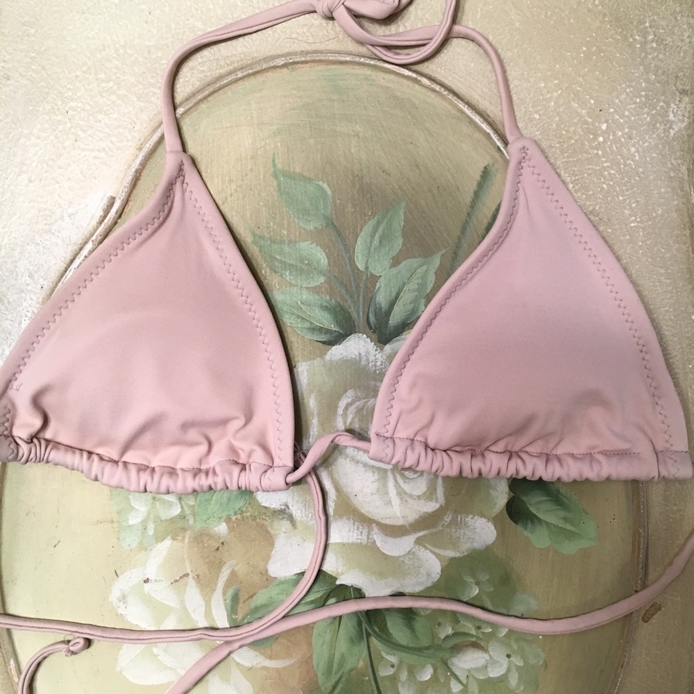Nude Triangle top